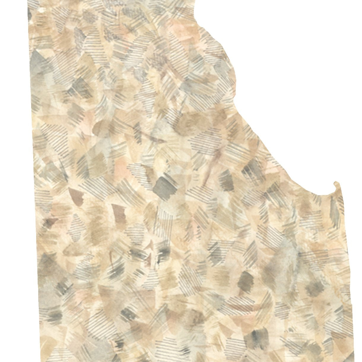 DELAWARE State Map: PRINT