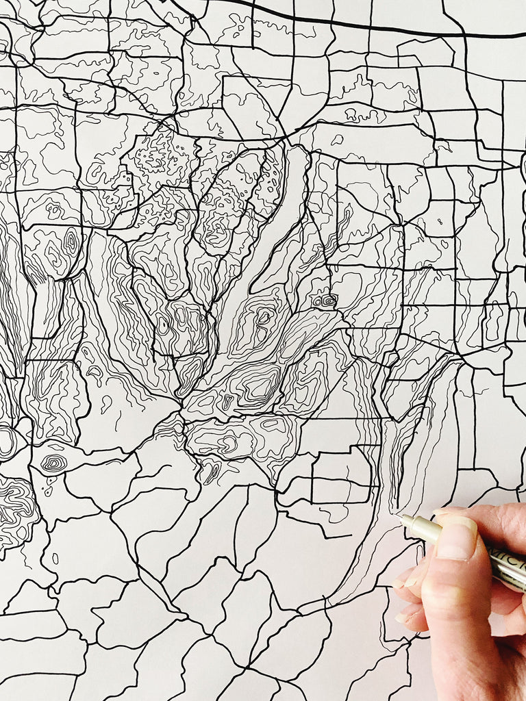 Topo Landscape Maps — Turn-of-the-Centuries