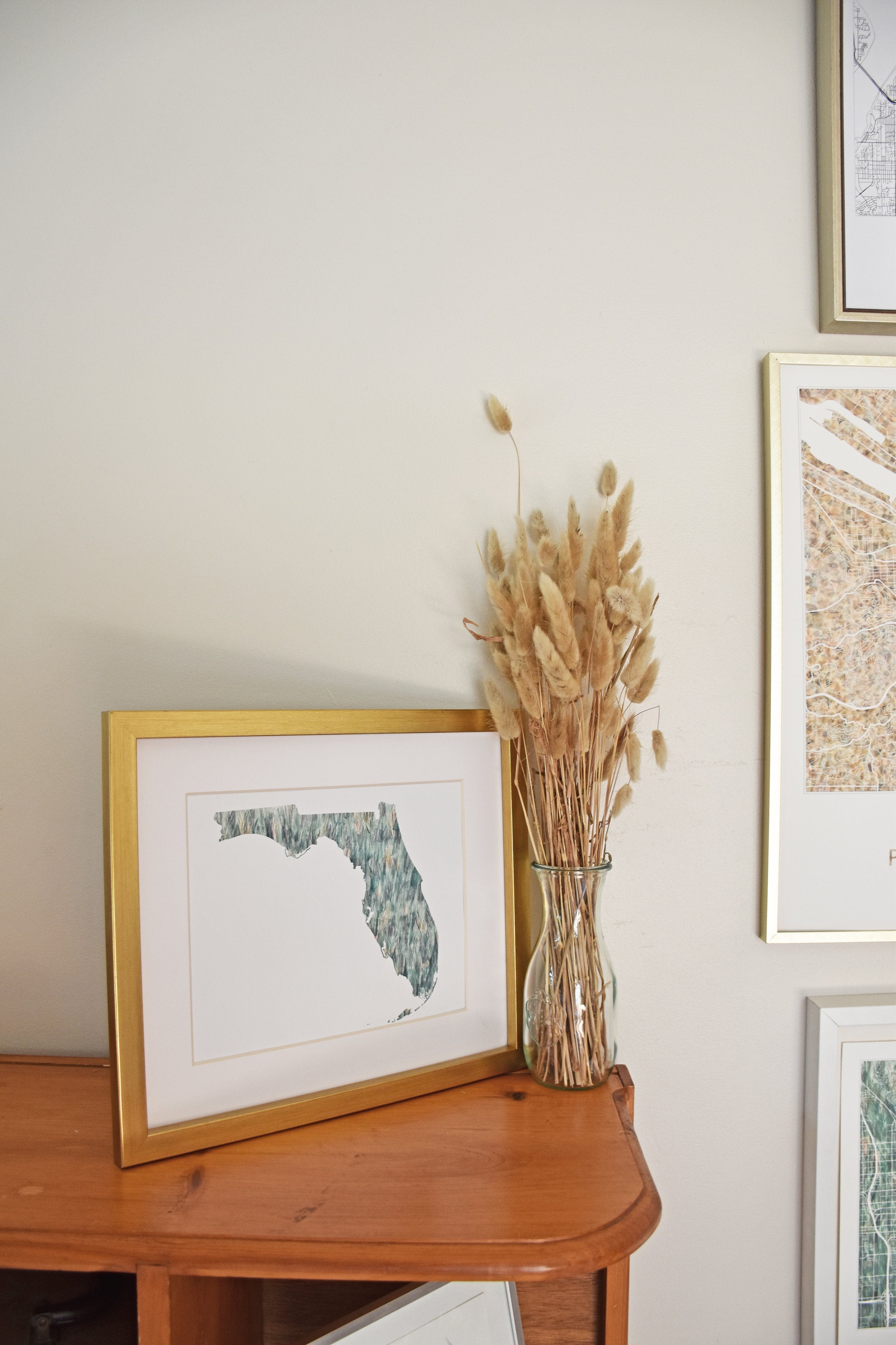 FLORIDA State Map: PRINT