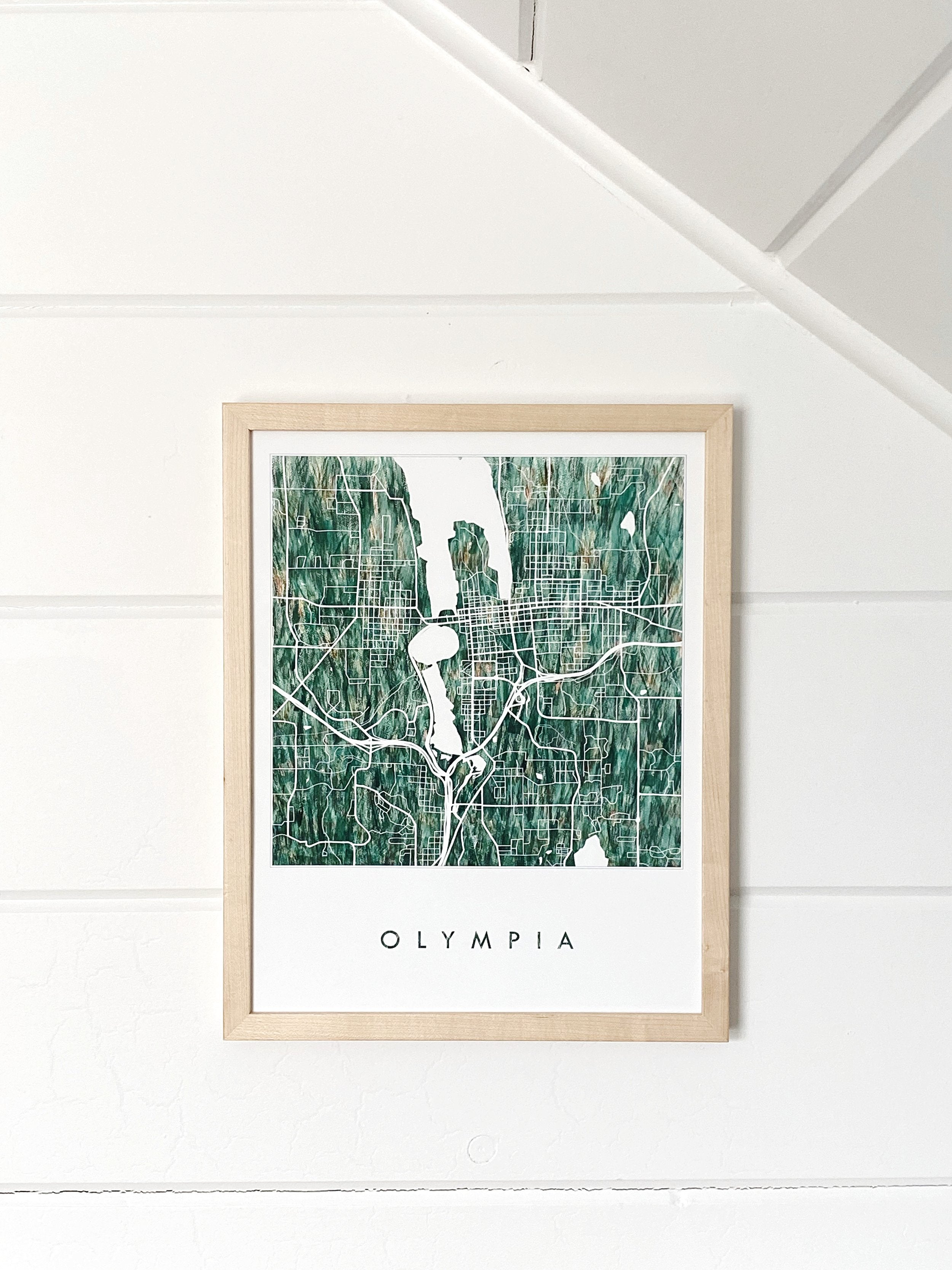 OLYMPIA Urban Fabrics City Map: PRINT