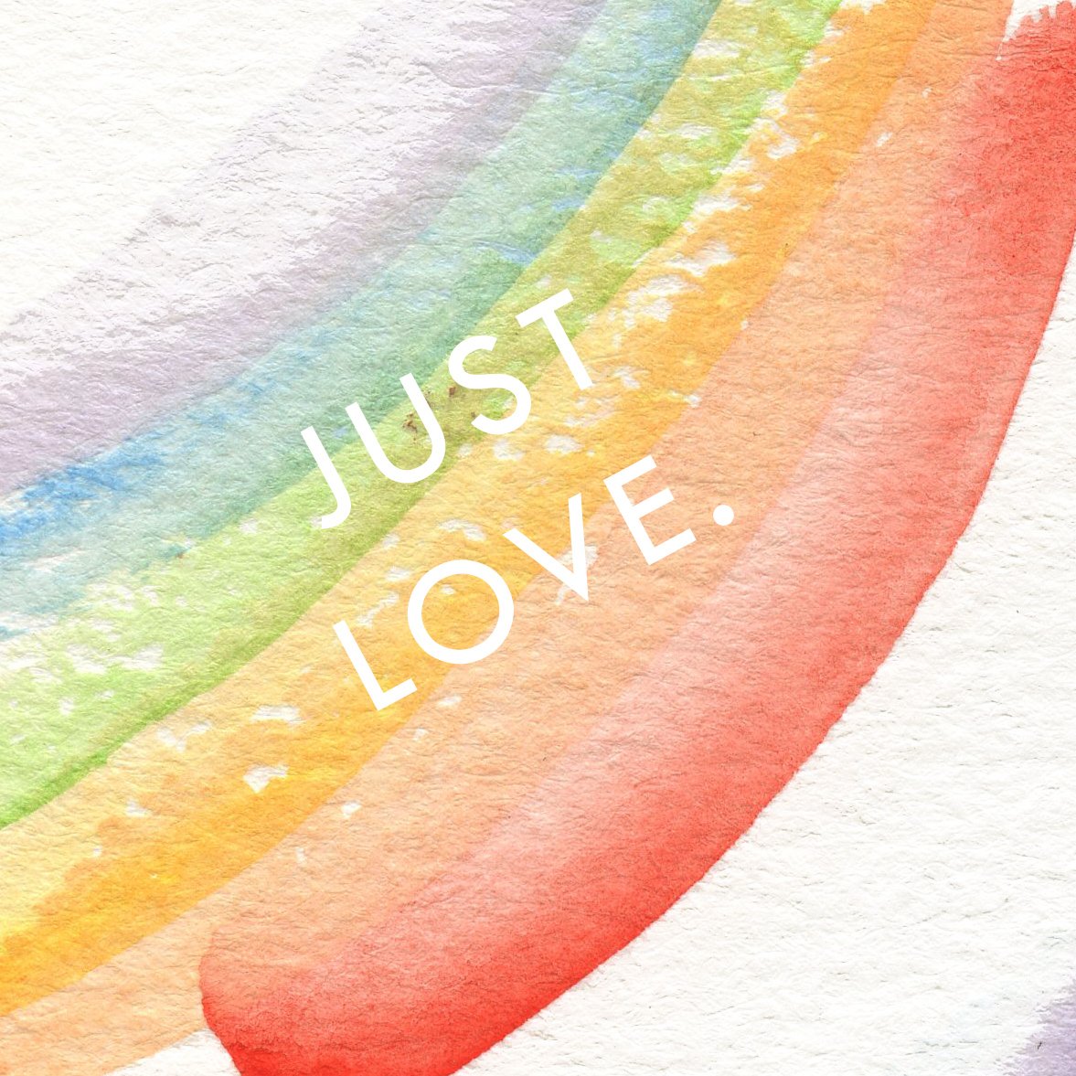 Pride Rainbow Watercolor: STICKERS!