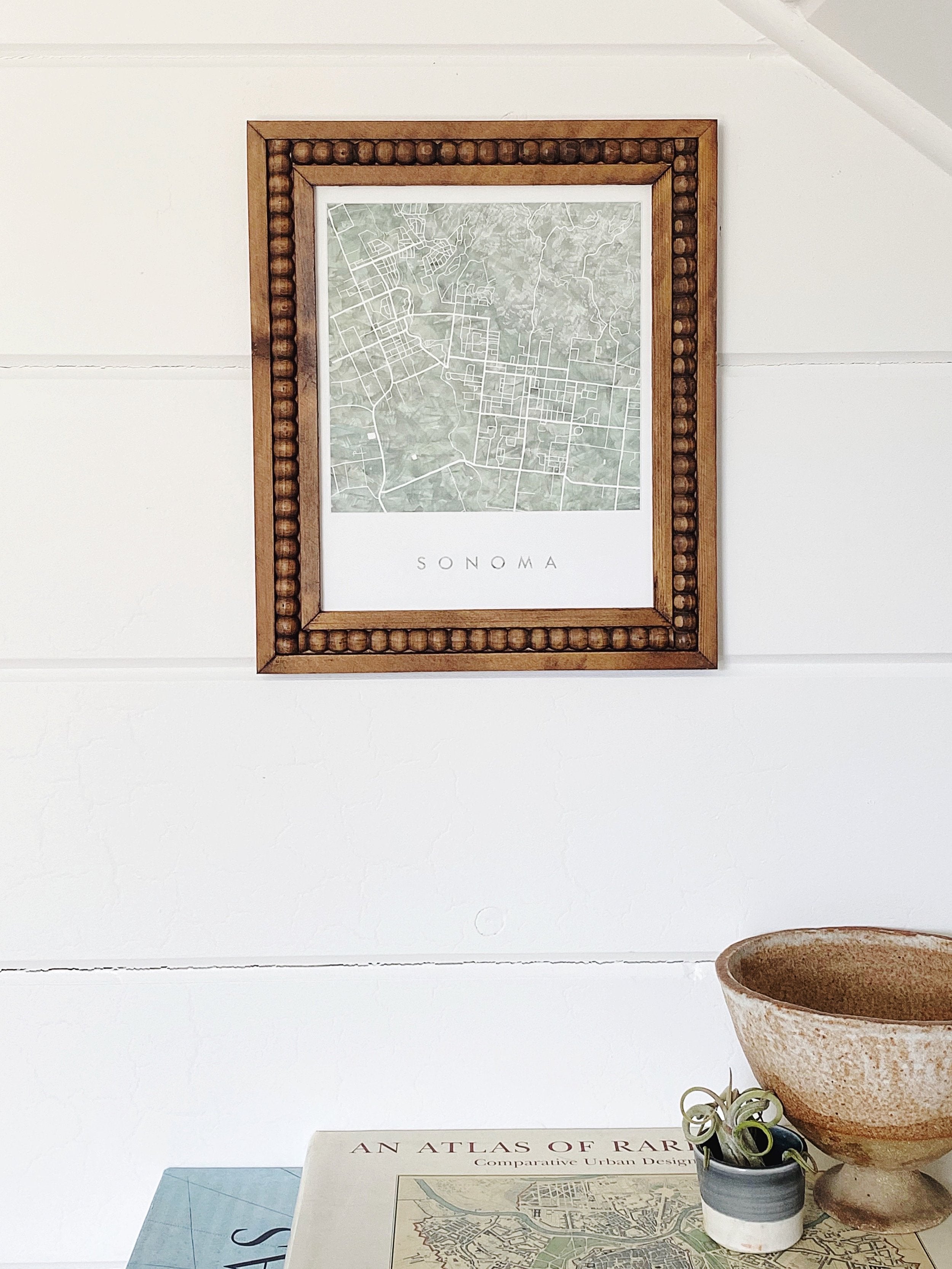 SONOMA California Watercolor Map: PRINT