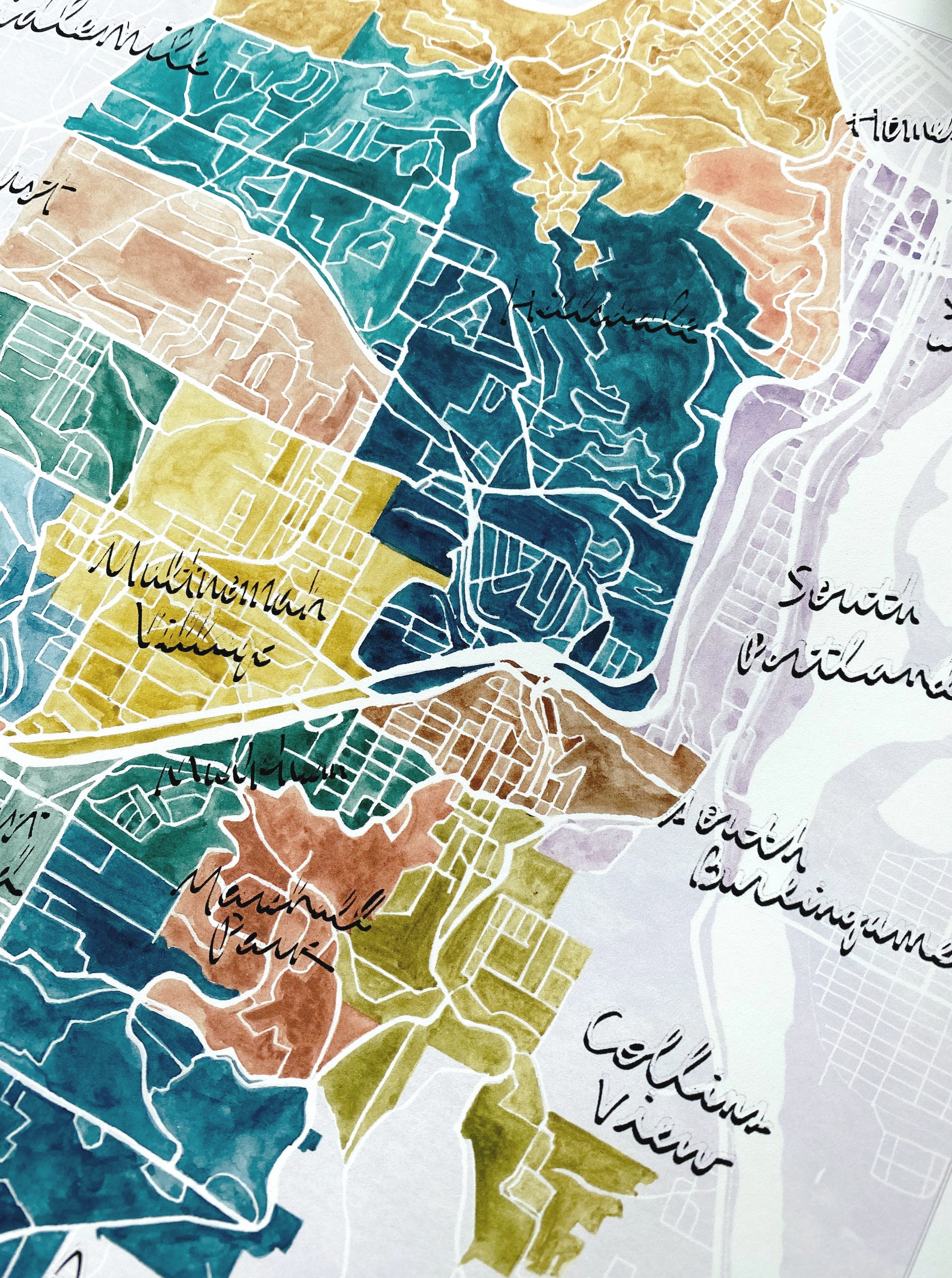 Portland Neighborhood Map Portland Neighborhood Guide